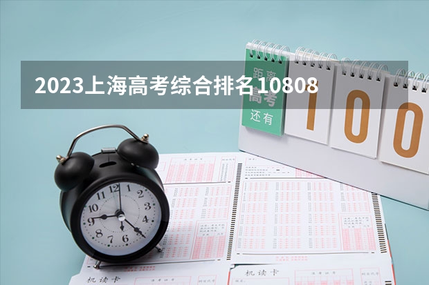 2023上海高考综合排名10808的考生报什么大学