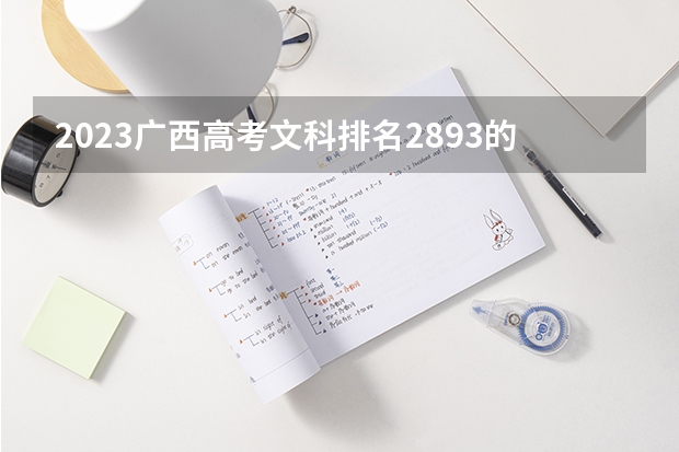 2023广西高考文科排名2893的考生报什么大学