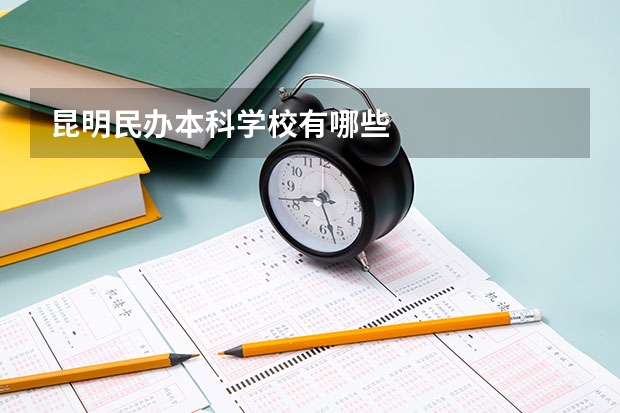 昆明民办本科学校有哪些
