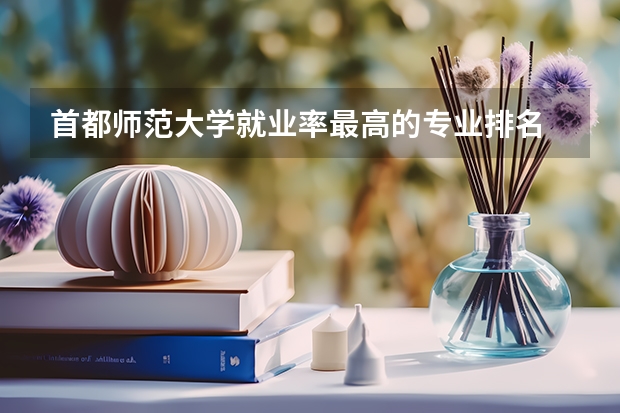 首都师范大学就业率最高的专业排名