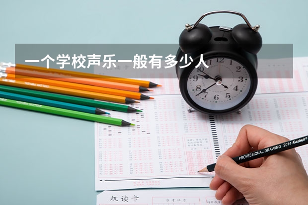 一个学校声乐一般有多少人