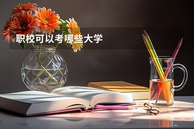 职校可以考哪些大学