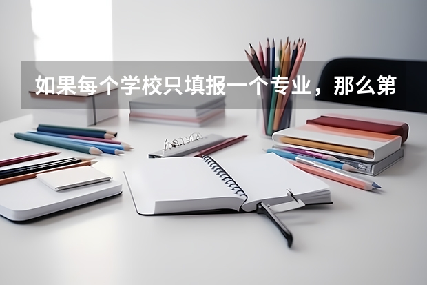 如果每个学校只填报一个专业，那么第一志愿没有被录取，是填服从调剂还是不服从呢。