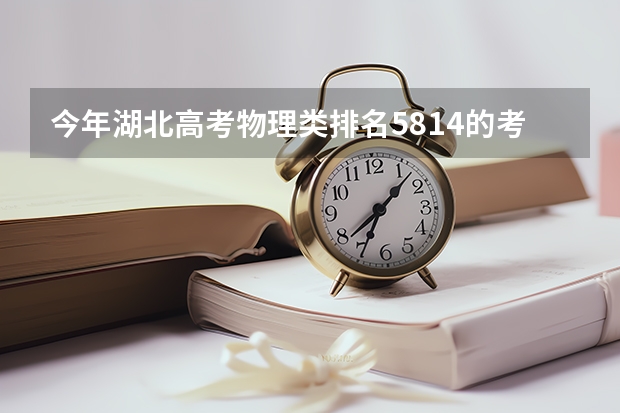 今年湖北高考物理类排名5814的考生报什么大学
