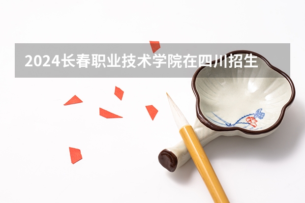 2024长春职业技术学院在四川招生计划表