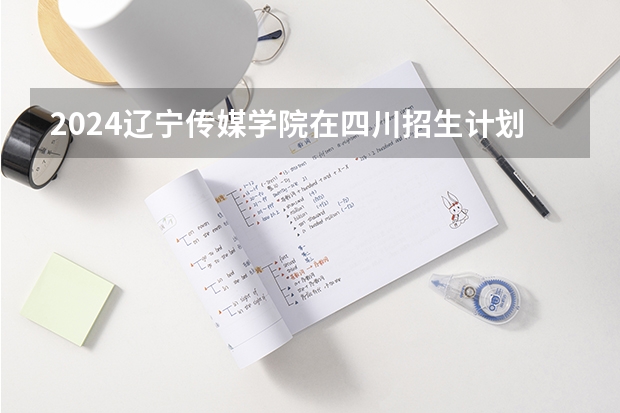 2024辽宁传媒学院在四川招生计划表
