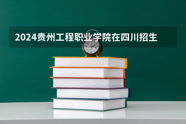 2024贵州工程职业学院在四川招生计划表