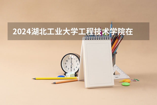 2024湖北工业大学工程技术学院在贵州招生计划表