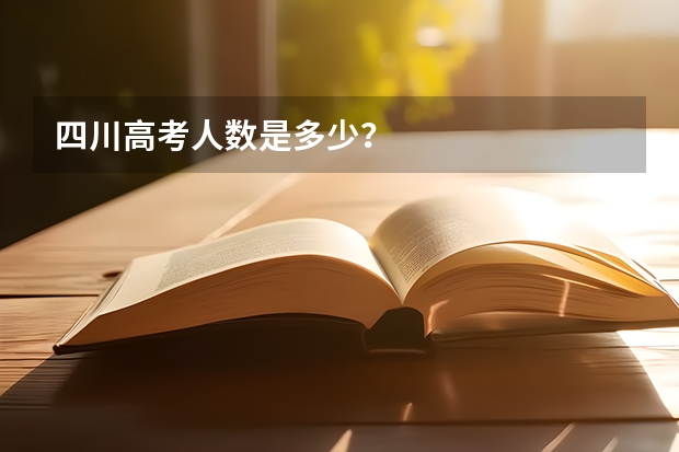 四川高考人数是多少？