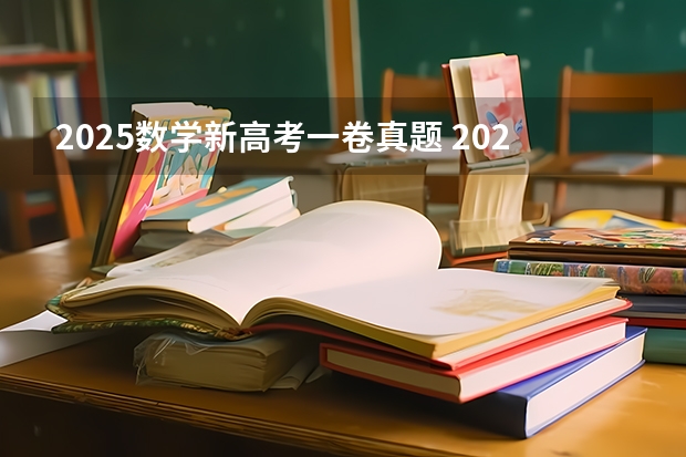 2025数学新高考一卷真题 2025年新高考政策