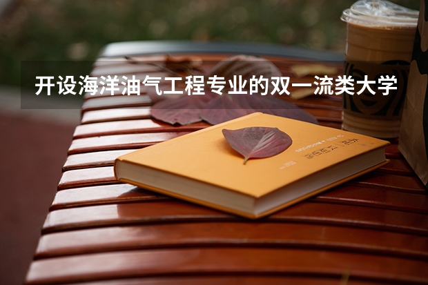 开设海洋油气工程专业的双一流类大学有哪些