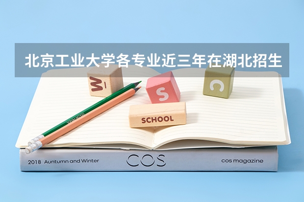 北京工业大学各专业近三年在湖北招生人数一览表